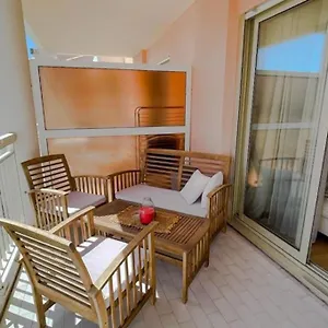Appartement Pompidou - 2 Avec Piscine, Parking, Tennis, Juan, Vallauris